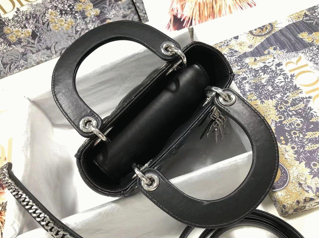 D10r Lady D10r Mini Bag Fake in Noir