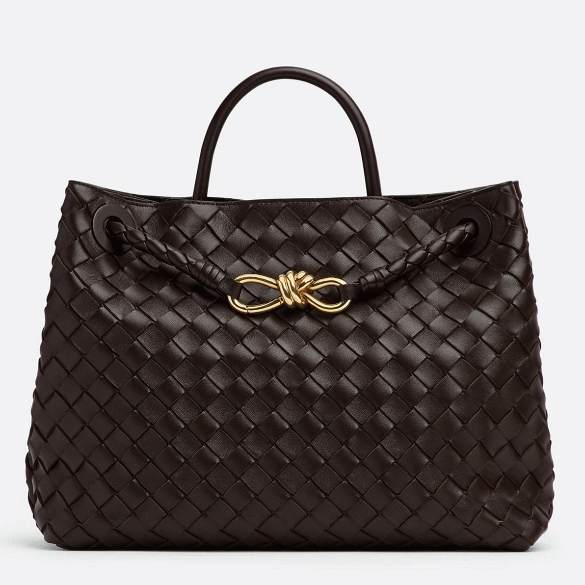 Fake B0tt*ga Ven*ta Medium Andiamo Bag Fondant