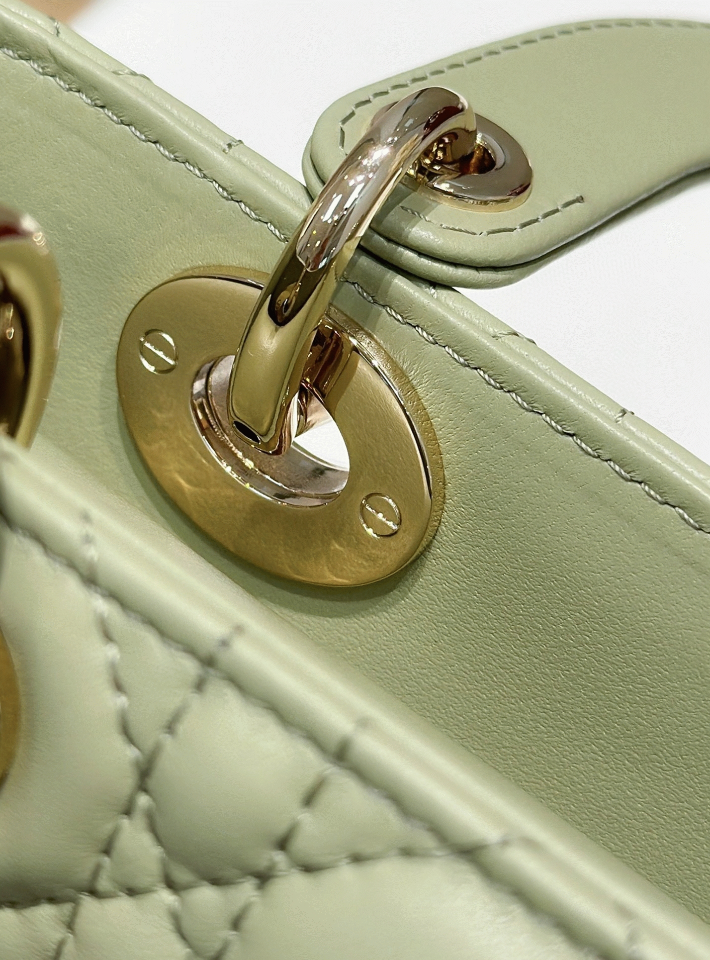 D10r Small Lady D10r My ABCD10r Bag Knockoff in Ethereal Green