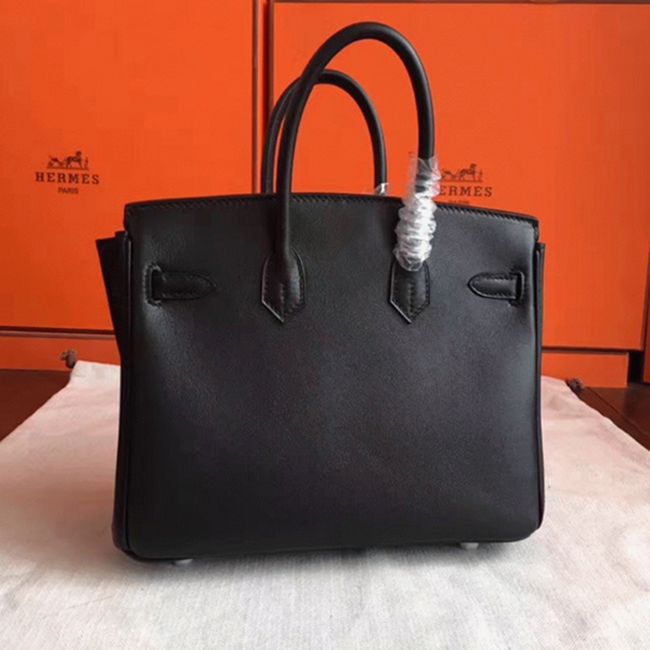 Black Imitation Luxury H**me5 Birkin 30cm Purse
