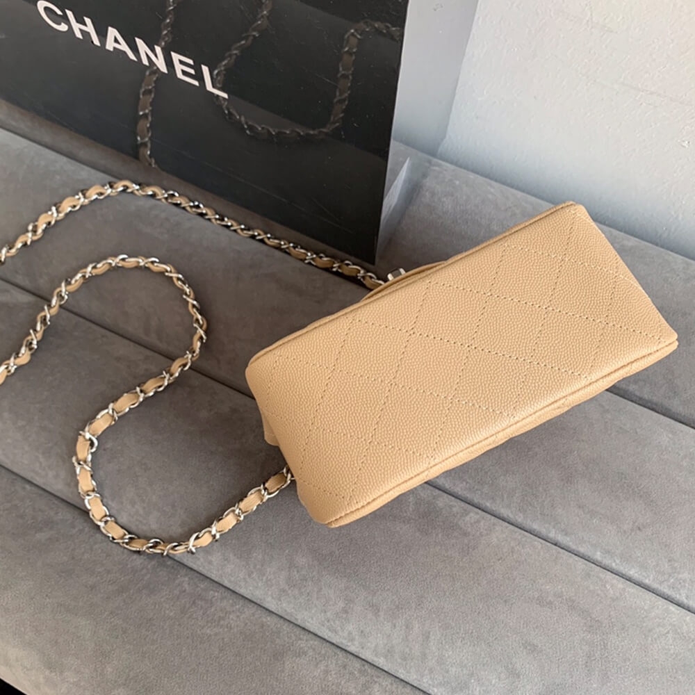 Ch**el MINI FLAP BAG(high-end grade)