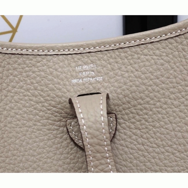 Grey Evelyne II TPM Bag Replica 1:1 H**me5 Mini Shoulder Tote