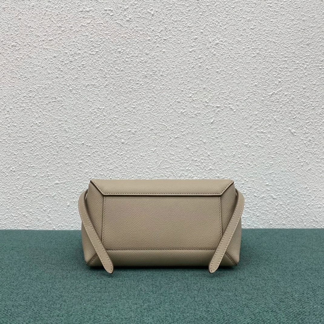 Ce1i*e Belt Nano Bag Knockoff in Light Beige