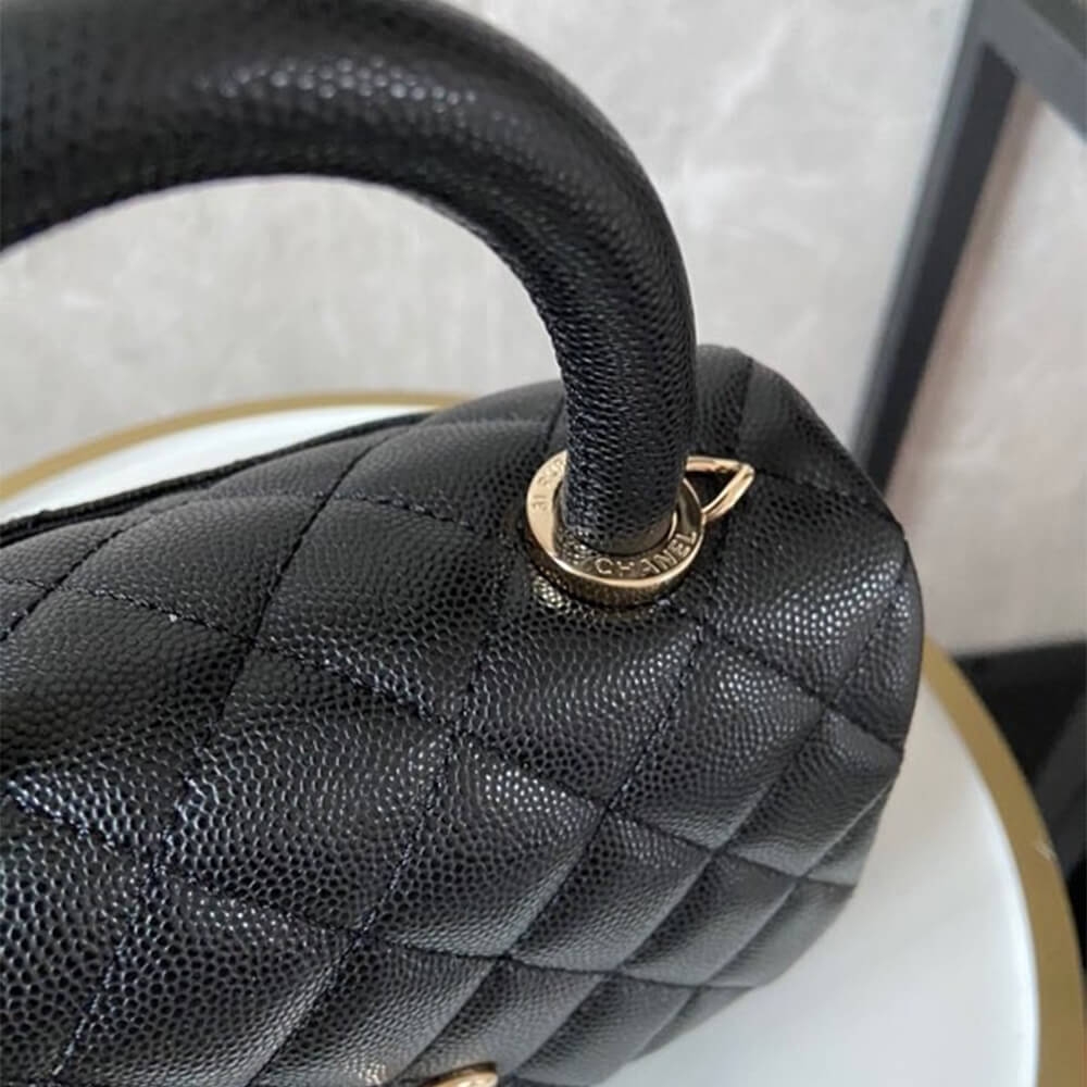 Ch**el Coco handle flap shoulder bag Mini
