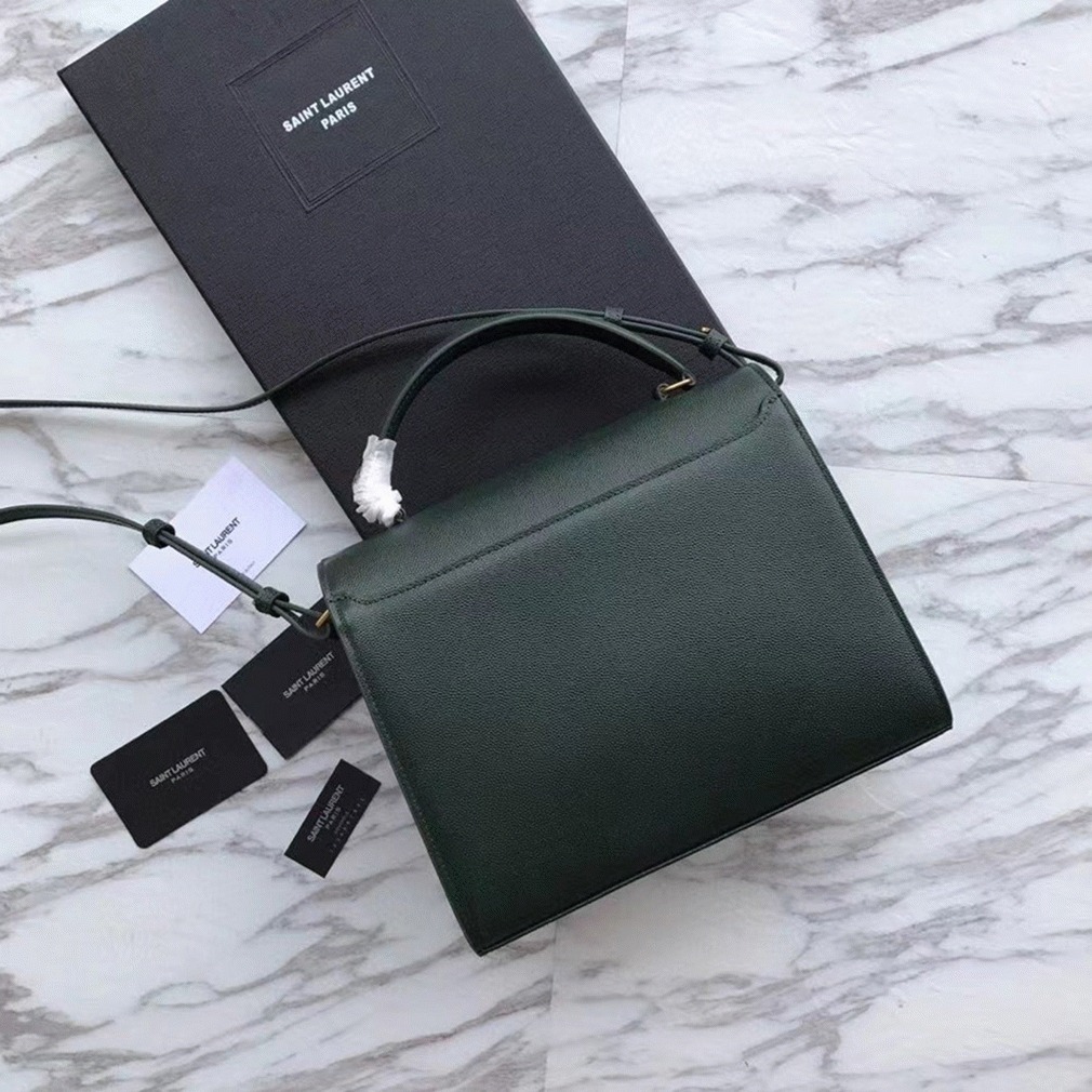 Replica Sa1nt Lau*nt Cassandra Medium Bag Green