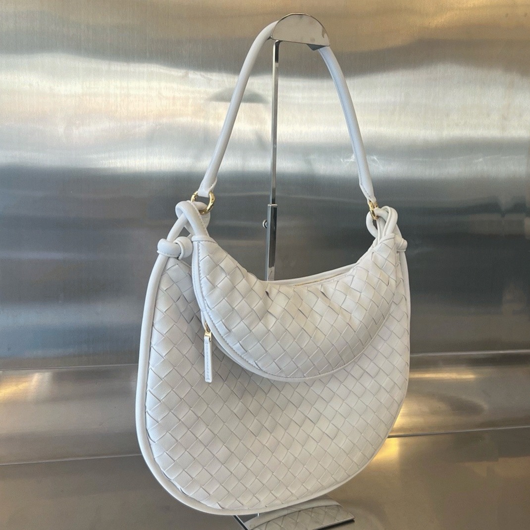 Replica B0tt*ga Ven*ta Gemelli Large Bag White