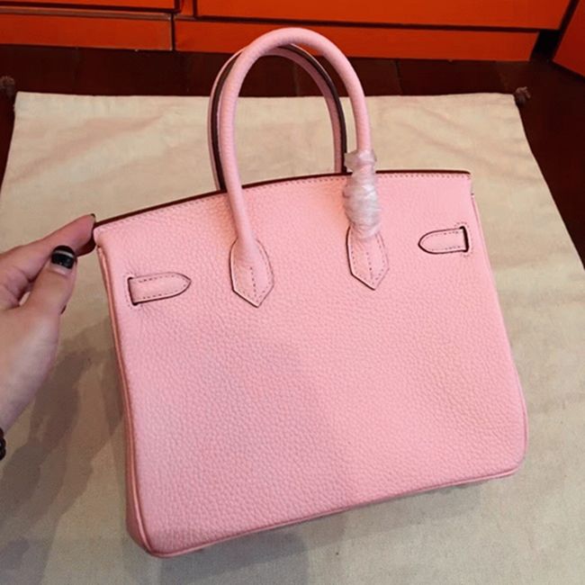 Pink H**me5 Birkin 25cm Luxury Designer Knockoff Bag