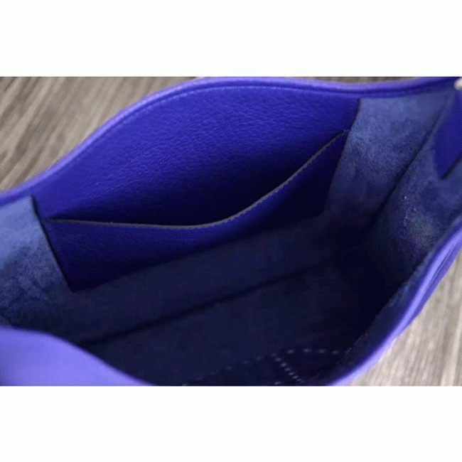 Electric Blue Evelyne III PM Bag Replica AAA H**me5 Crossbody