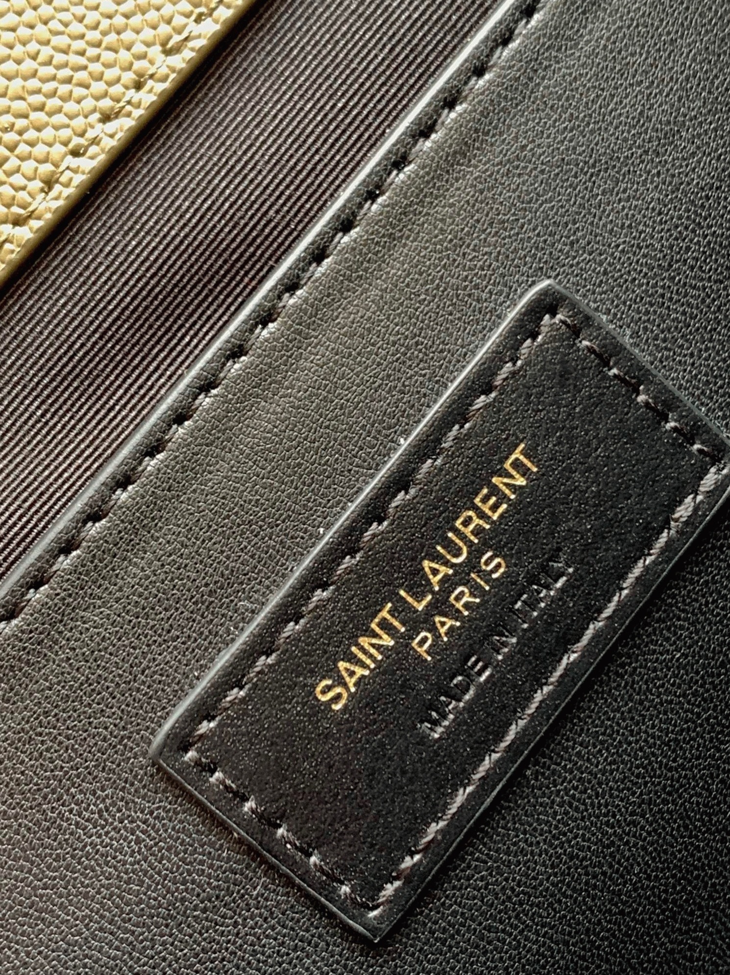 Fake Sa1nt Lau*nt Envelope Medium Bag Khaki