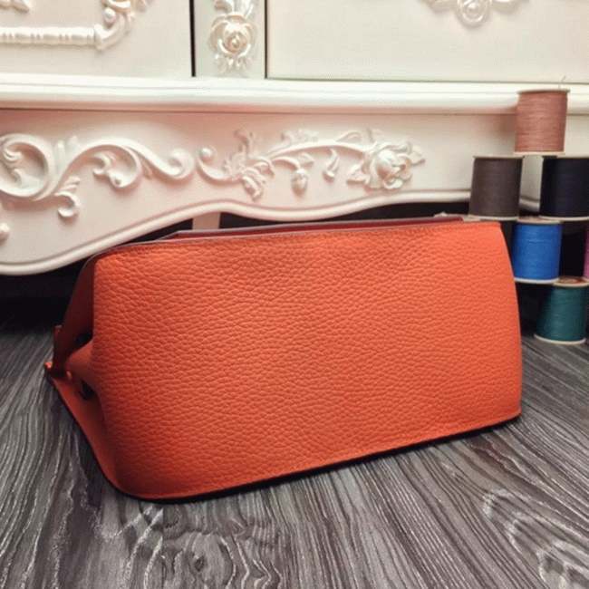 Orange replica H**me5 Jypsiere 31cm handbag