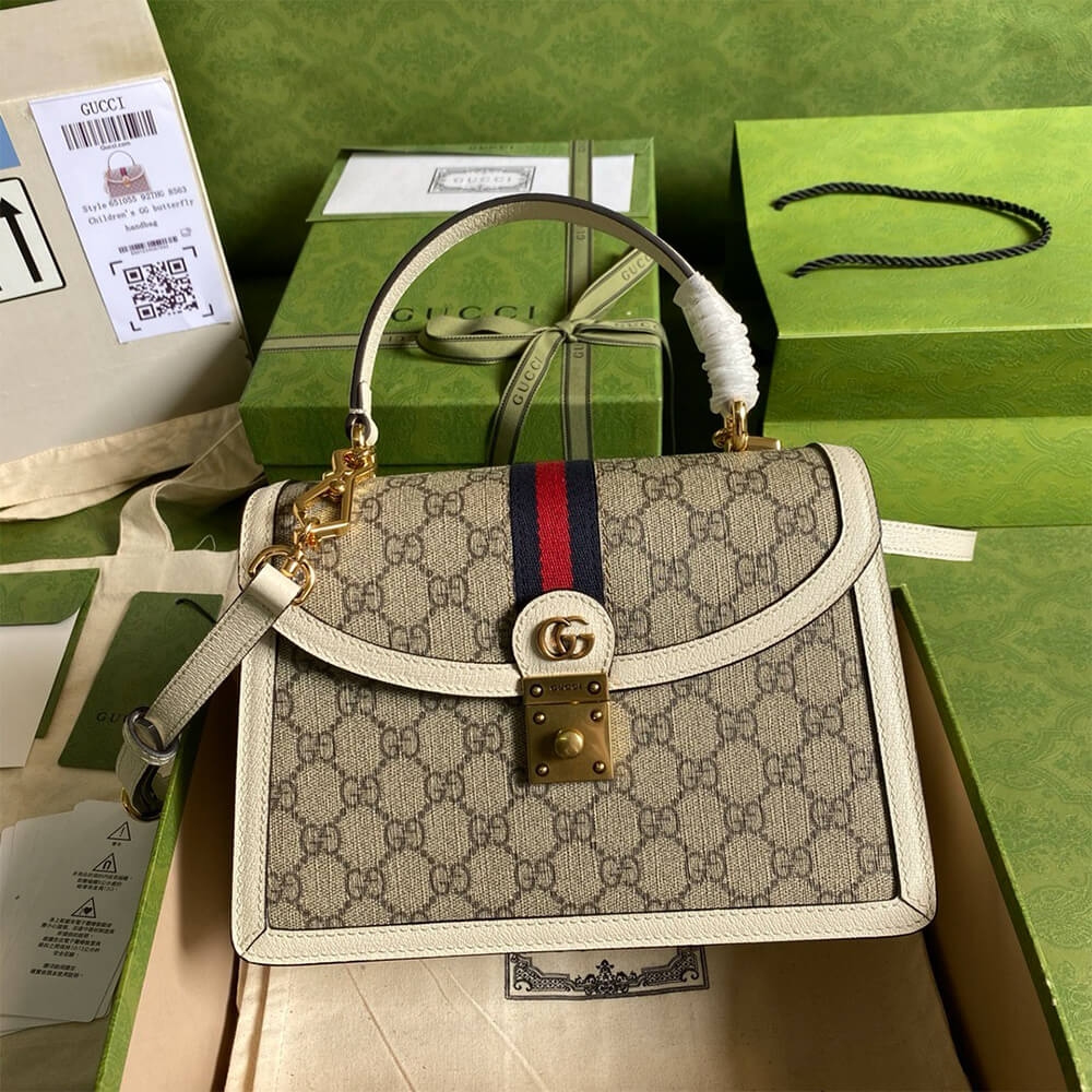 Gvc*1 BAMBOO 1947 JUMBO GG SMALL TOP HANDLE BAG