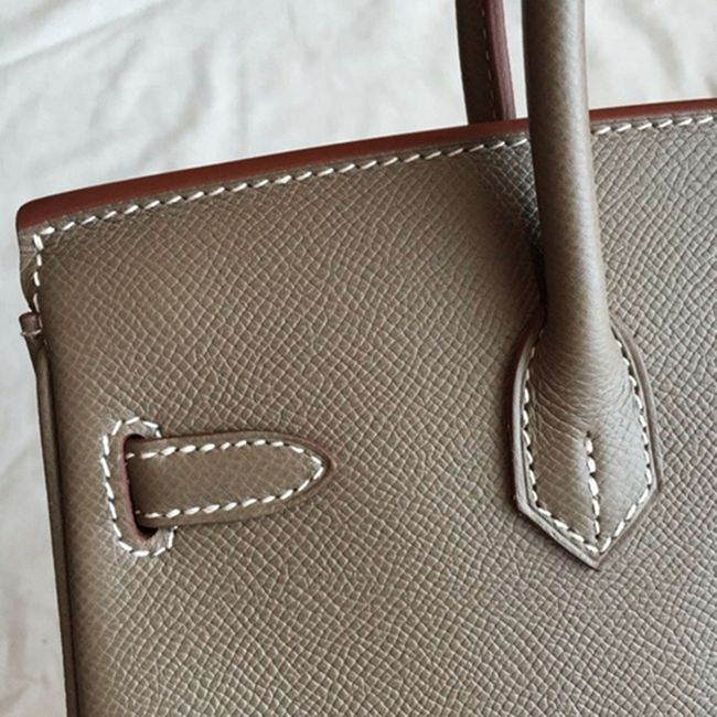 Etoupe H**me5 Birkin 25cm Excellent Replica