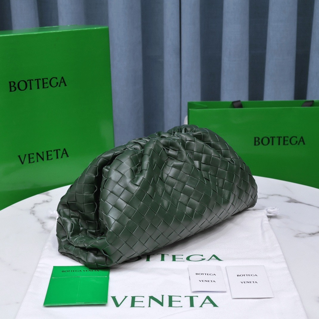 Replica B0tt*ga Ven*ta Large Pouch Clutch Bag Raintree