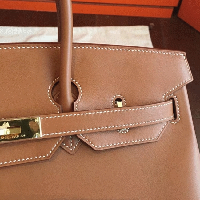 Gold H**me5 Birkin 35cm Knockoff from Designer Collection