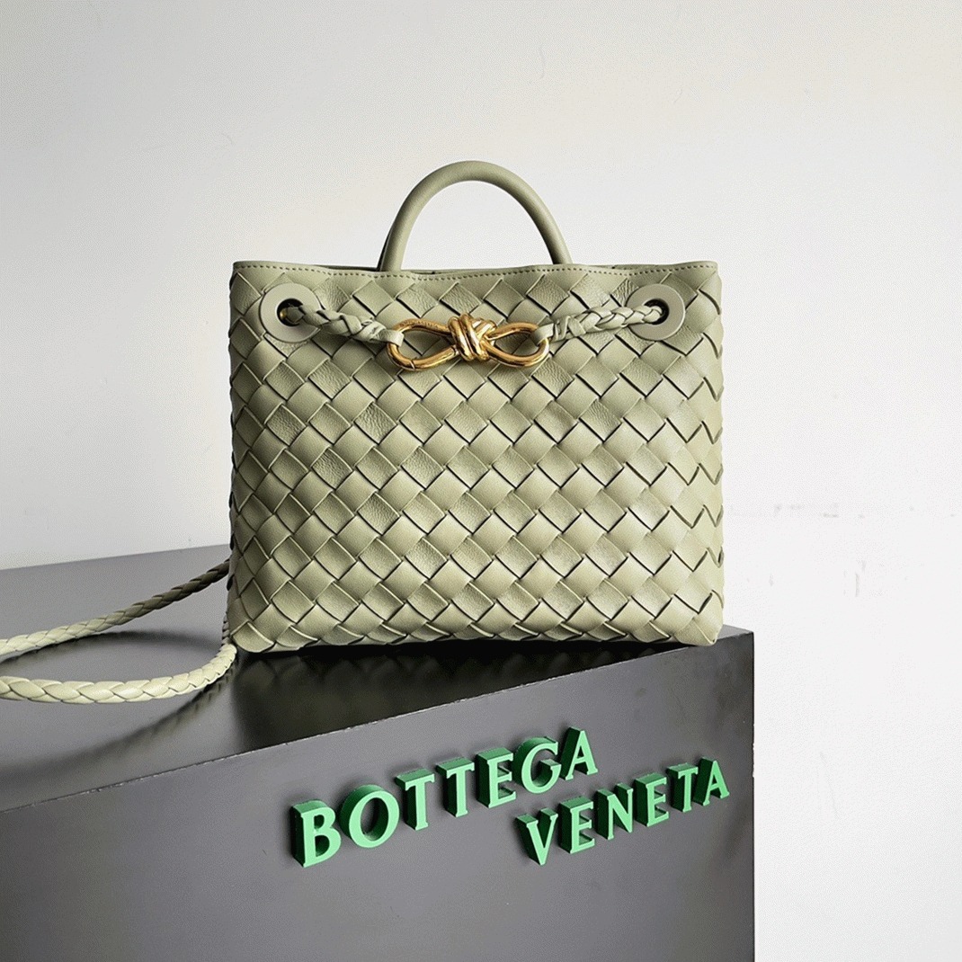 Replica B0tt*ga Ven*ta Small Andiamo Bag Travertine