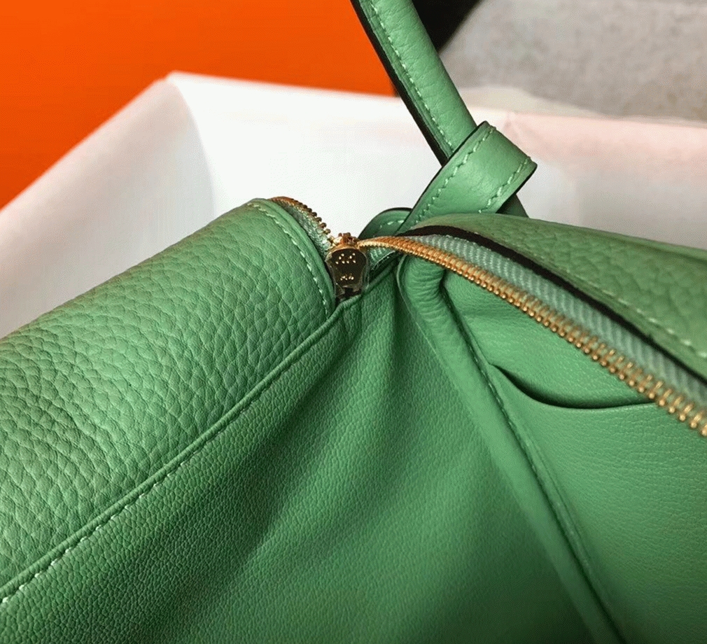 Replica H**me5 Lindy 30cm bag in vert criquet shade