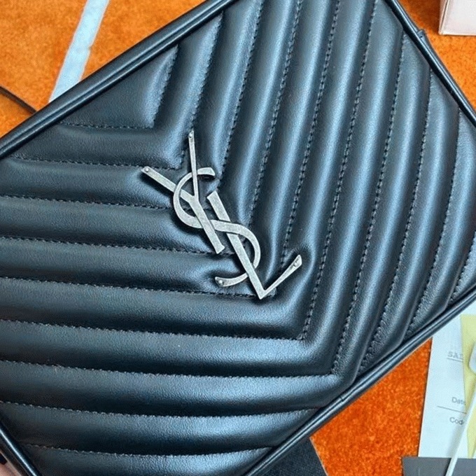 Fake Sa1nt Lau*nt Lou Camera Bag Noir