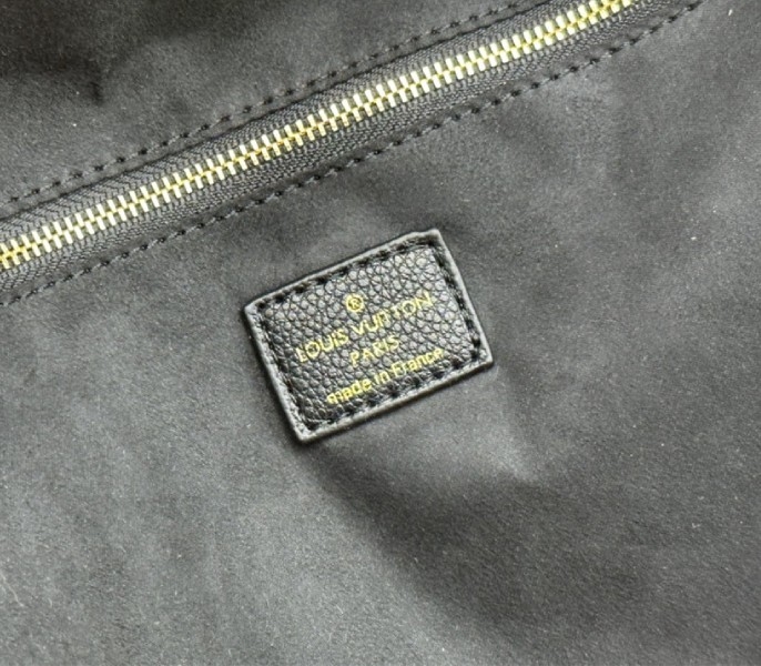 L0vis Vvtt0n X TM Monogram Empreinte Neverfull MM In Black With Style 2