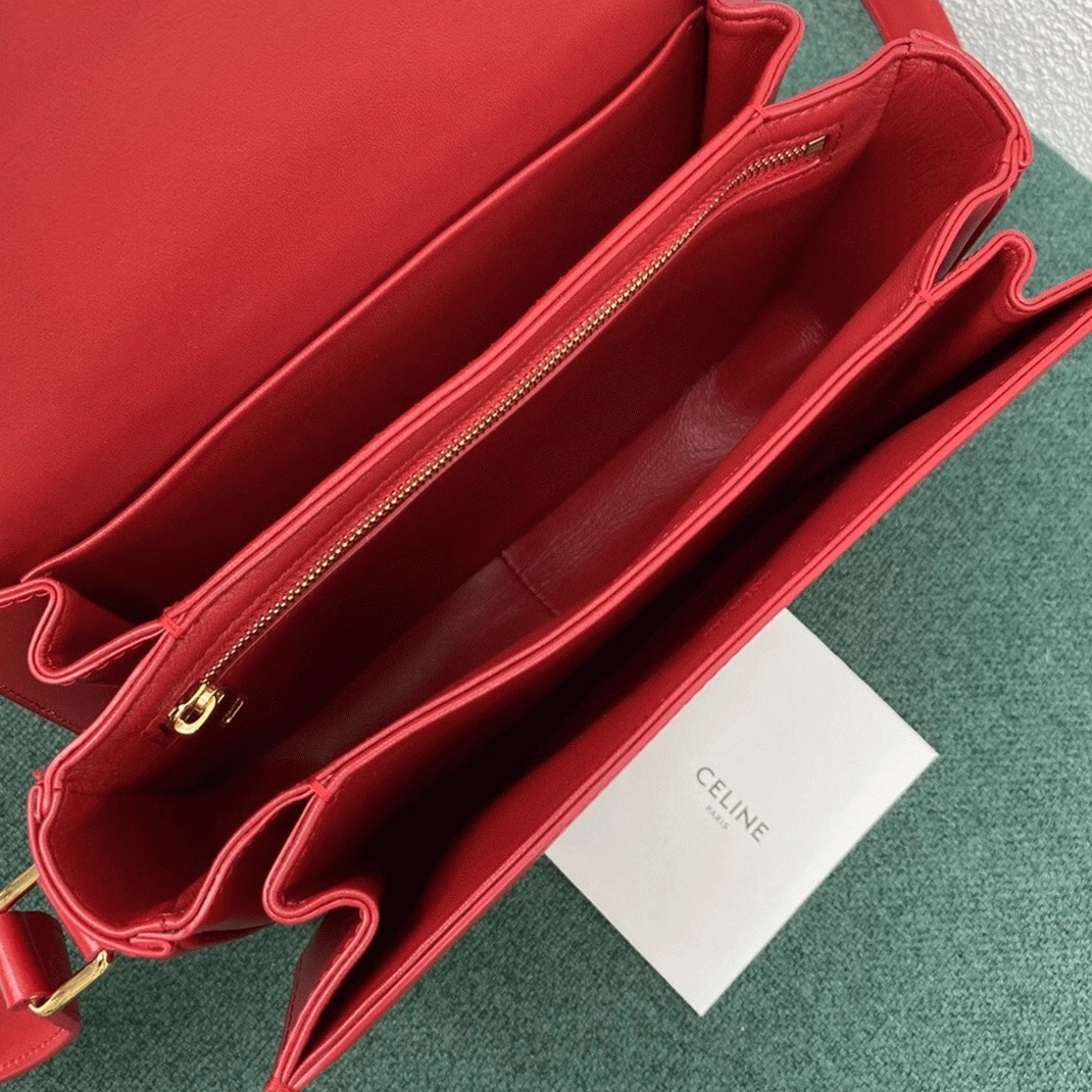Top Quality Fake Ce1i*e Triomphe Medium Bag In Red