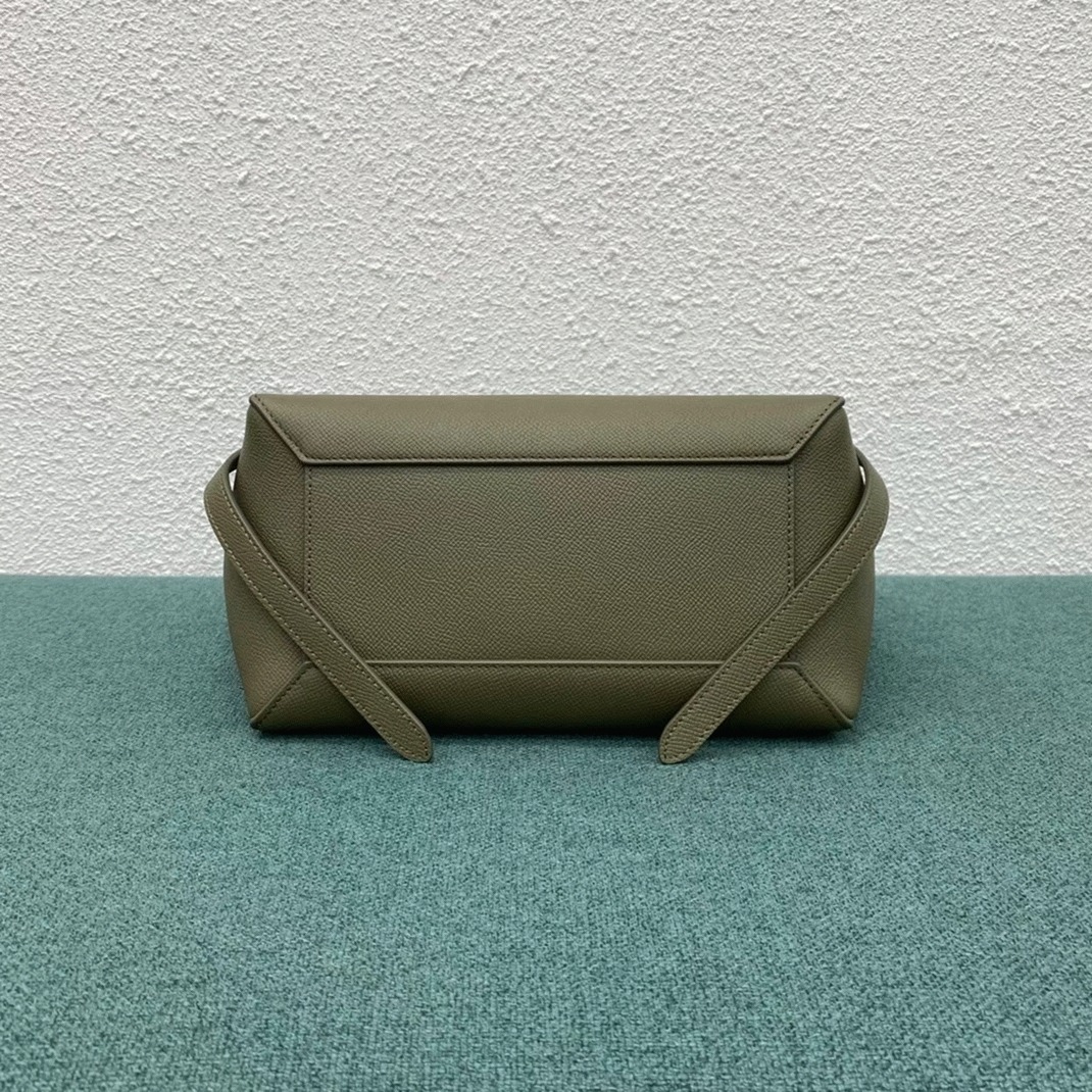 Ce1i*e Micro Belt Bag Replica in Dark Olive