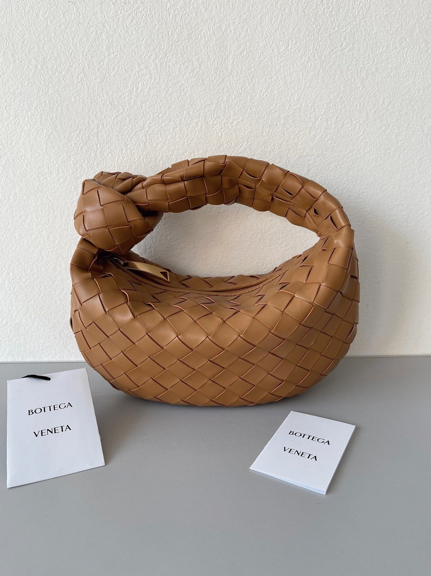 Knockoff B0tt*ga Ven*ta BV Jodie Mini Bag Caramel