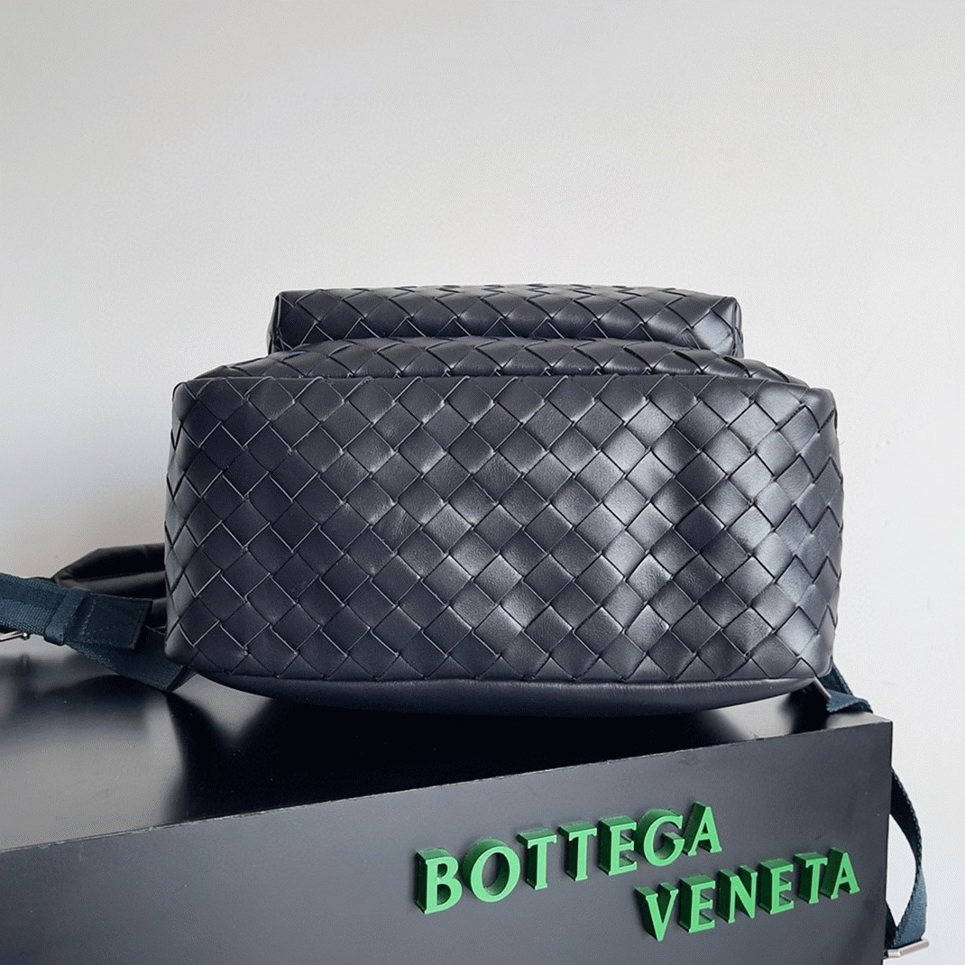 Fake B0tt*ga Ven*ta Medium Backpack Dark Blue