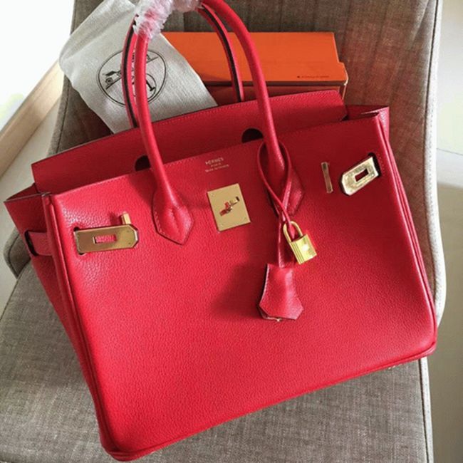 Budget Red H**me5 Birkin 30cm Fake Bag