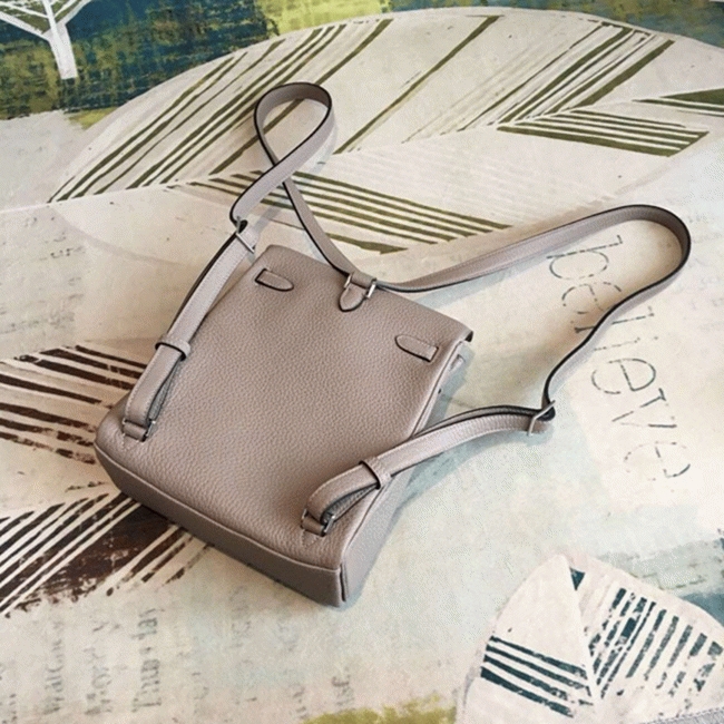 Gris Asphalt Clemence Replica High Quality H**me5 Kelly Ado PM Bag