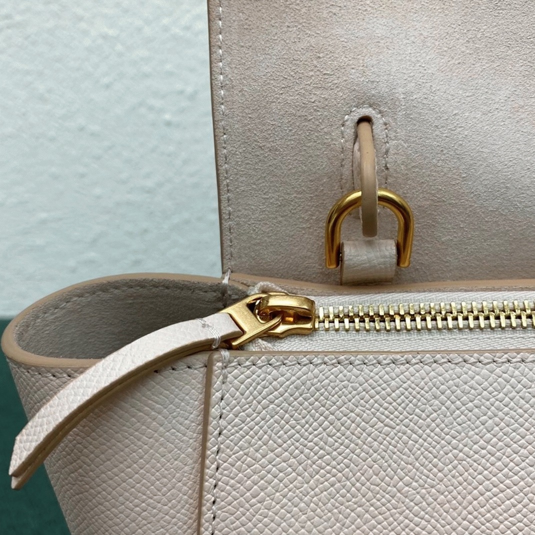 Ce1i*e Belt Nano Bag Faux in Pale Pink