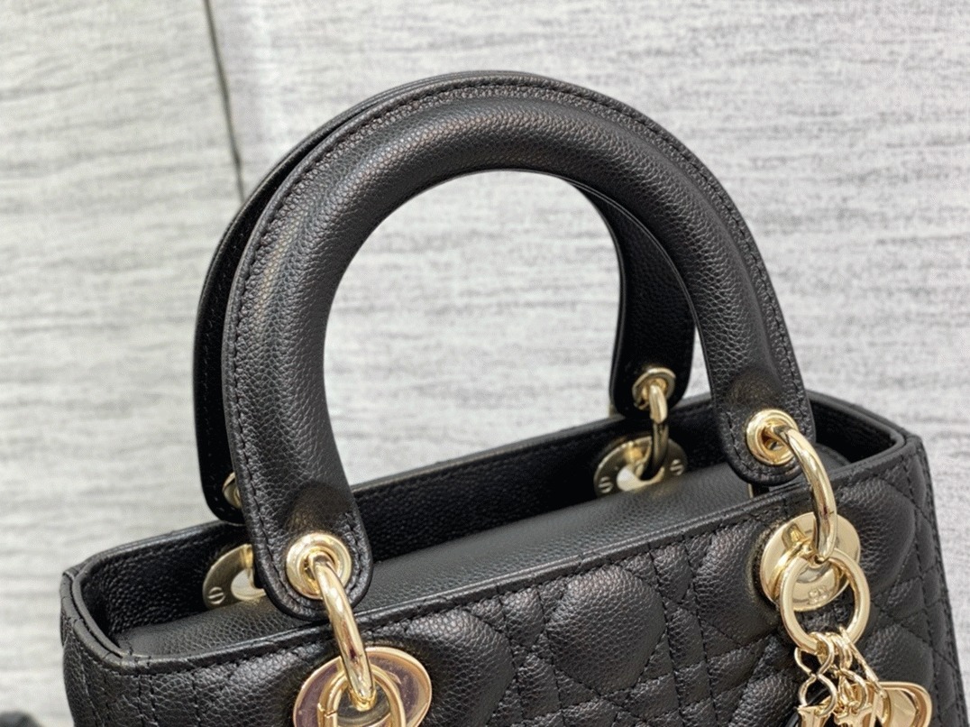 D10r Lady D10r Medium Bag Fake in Noir