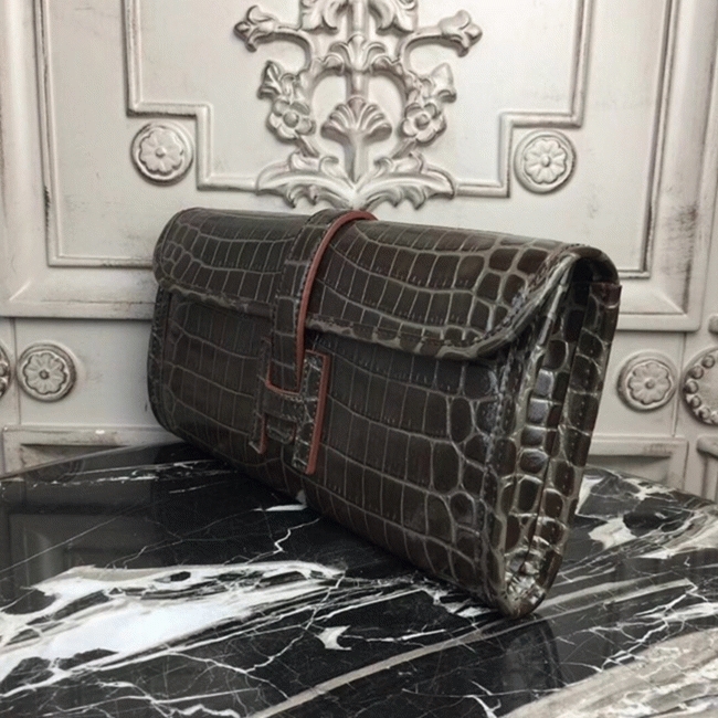 Chocolate Copy H**me5 Jige Elan 29 Rich Tone Clutch Bag
