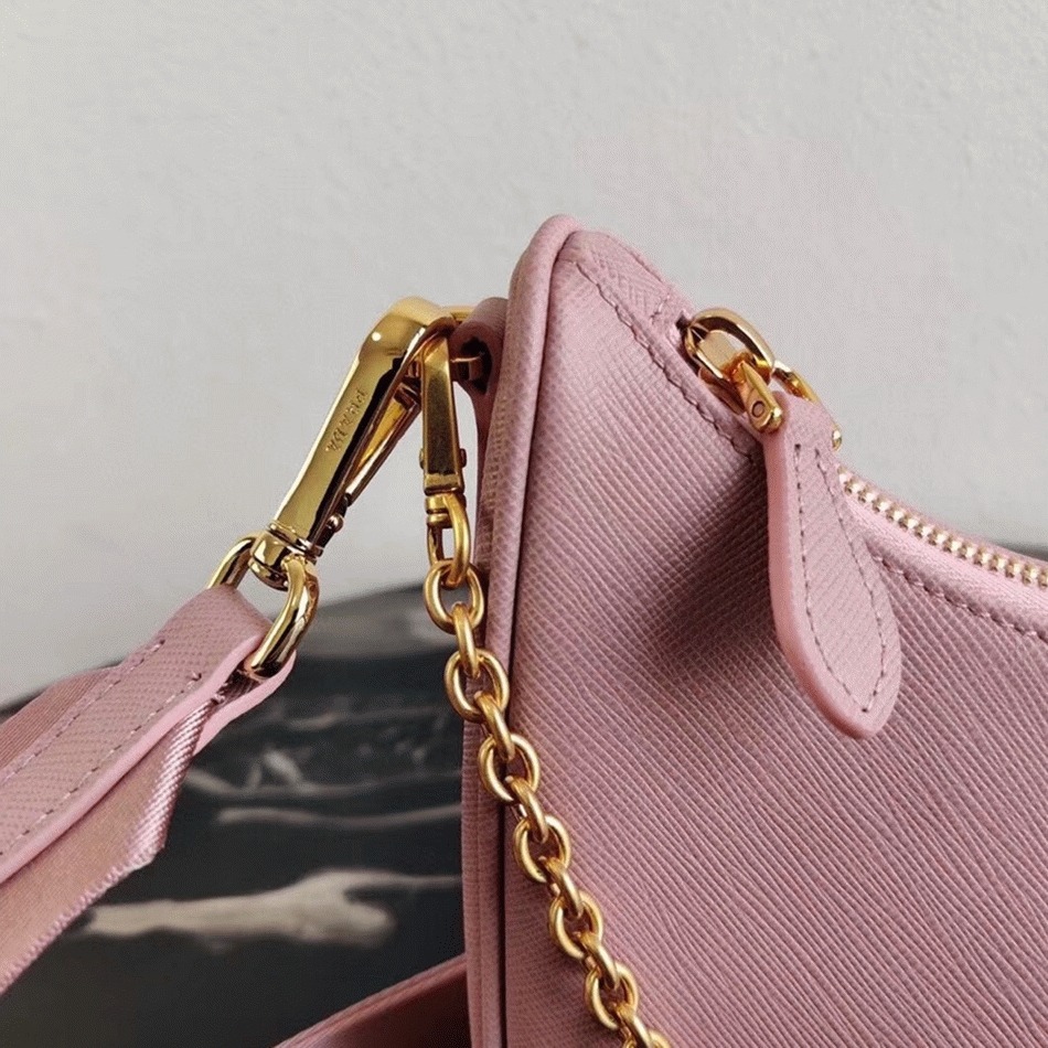 Pra*a Re-Edition 2005 Shoulder Bag Replica in Pink