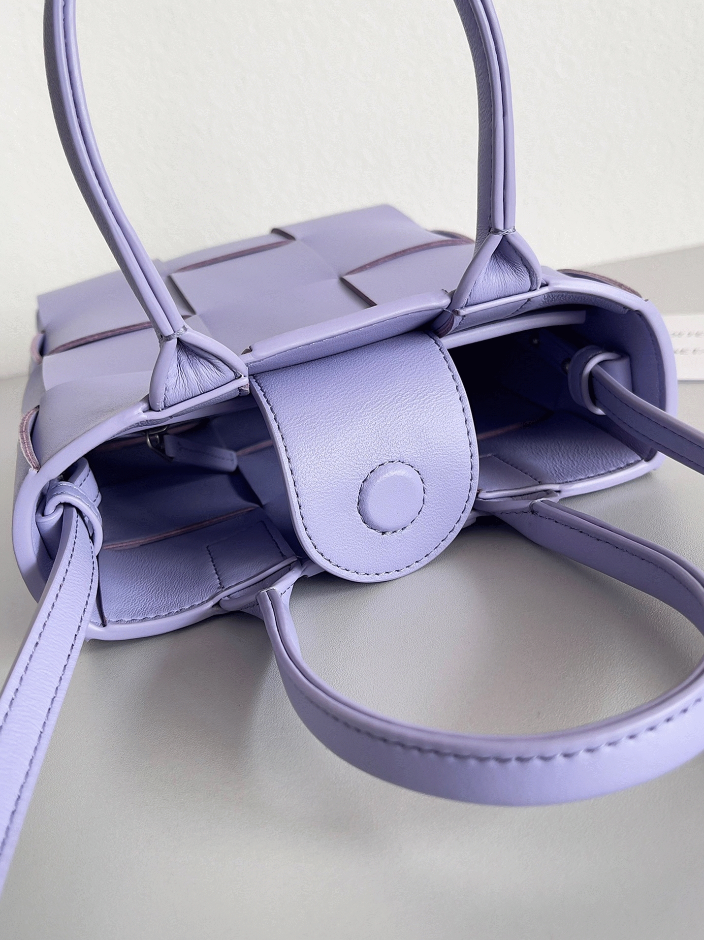 Replica B0tt*ga Ven*ta Cassette Mini Tote Bag Lilas