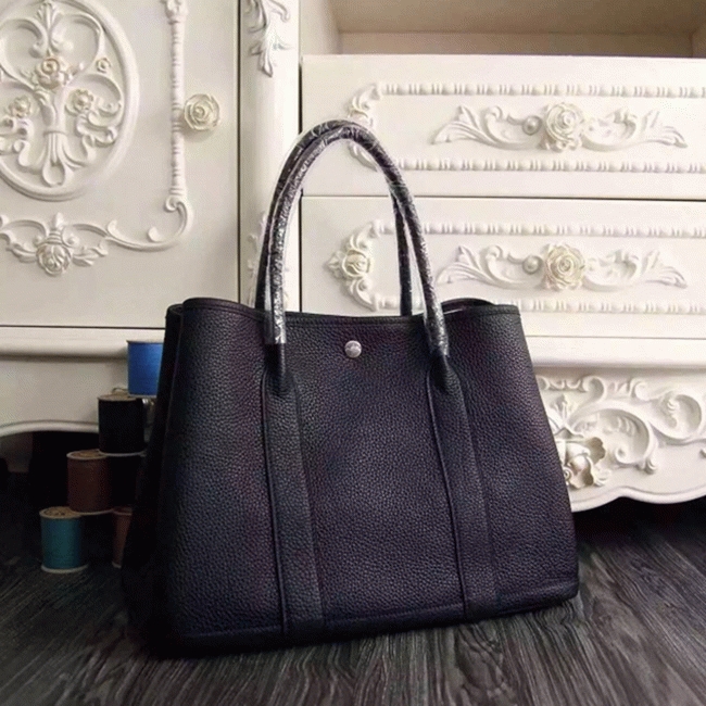 Black Replica 1:1 H**me5 Garden Party 30cm Practical Tote