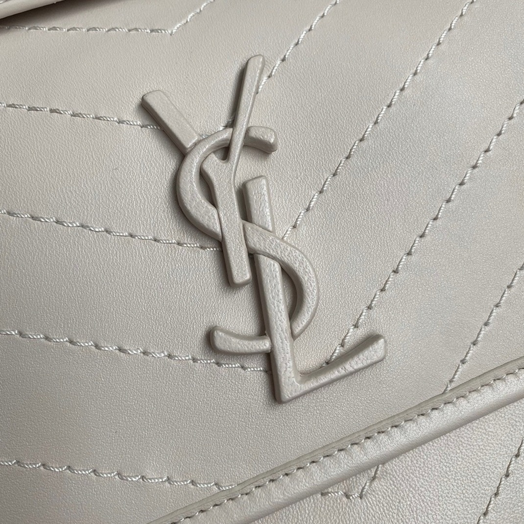 Replica Sa1nt Lau*nt Niki Medium Chain Bag White