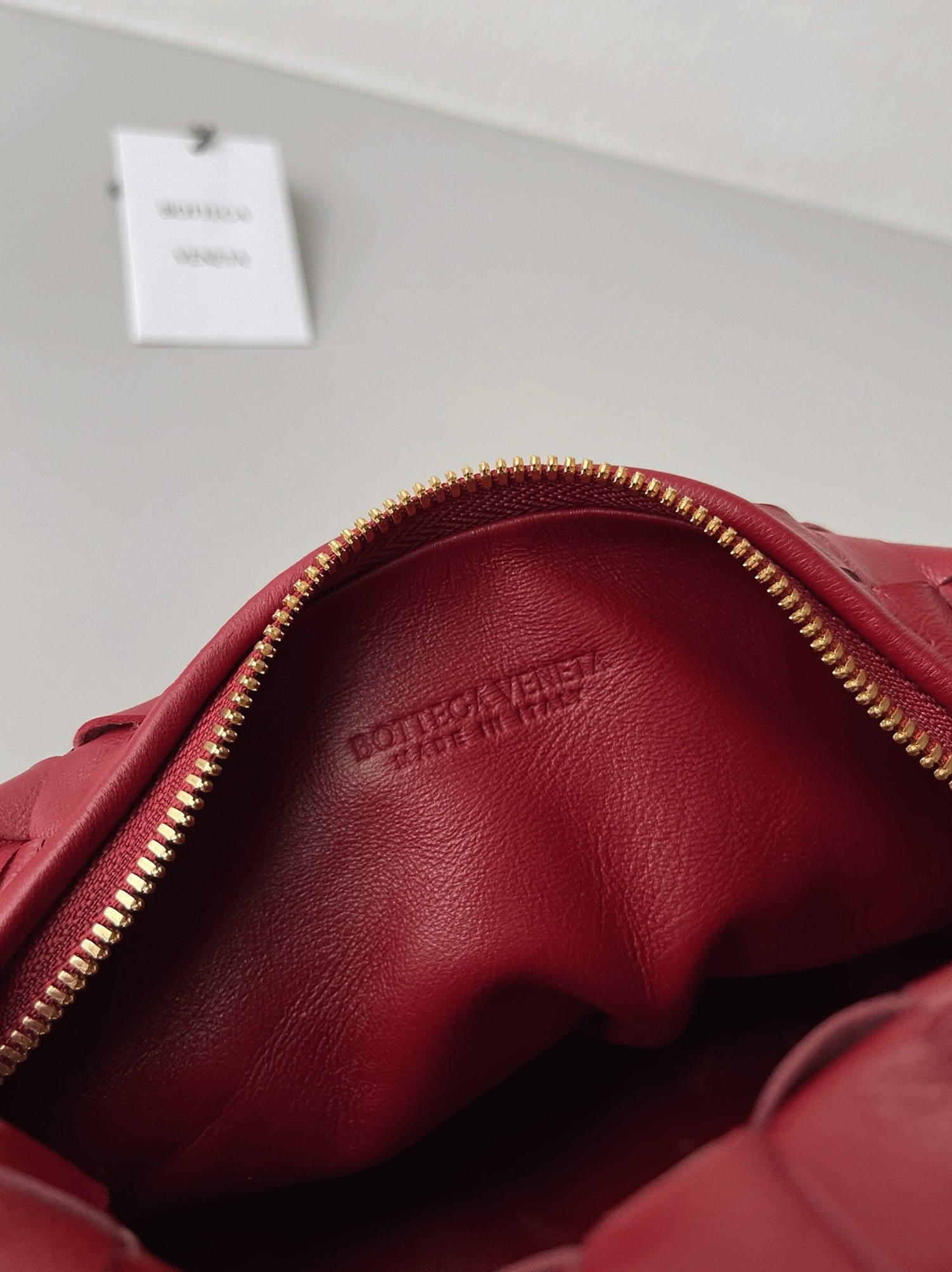 Replica B0tt*ga Ven*ta BV Jodie Mini Bag Dark Red
