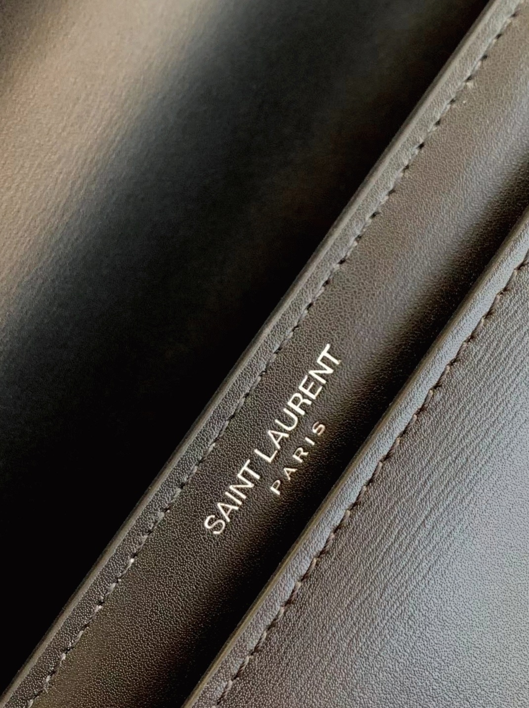 Knockoff Sa1nt Lau*nt Sunset Medium Chain Bag Noir Calfskin