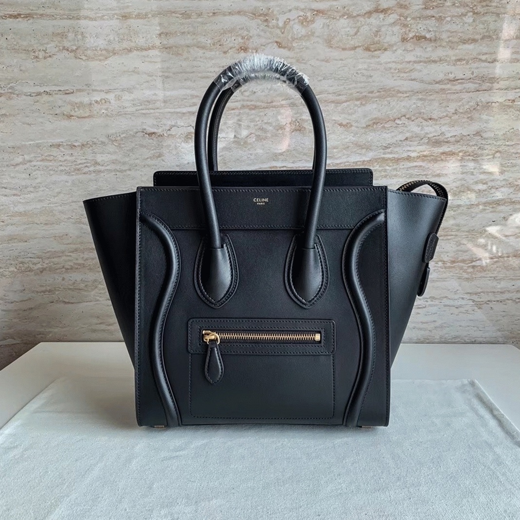 ce1i*e micro lU*gage tote bag replica in black