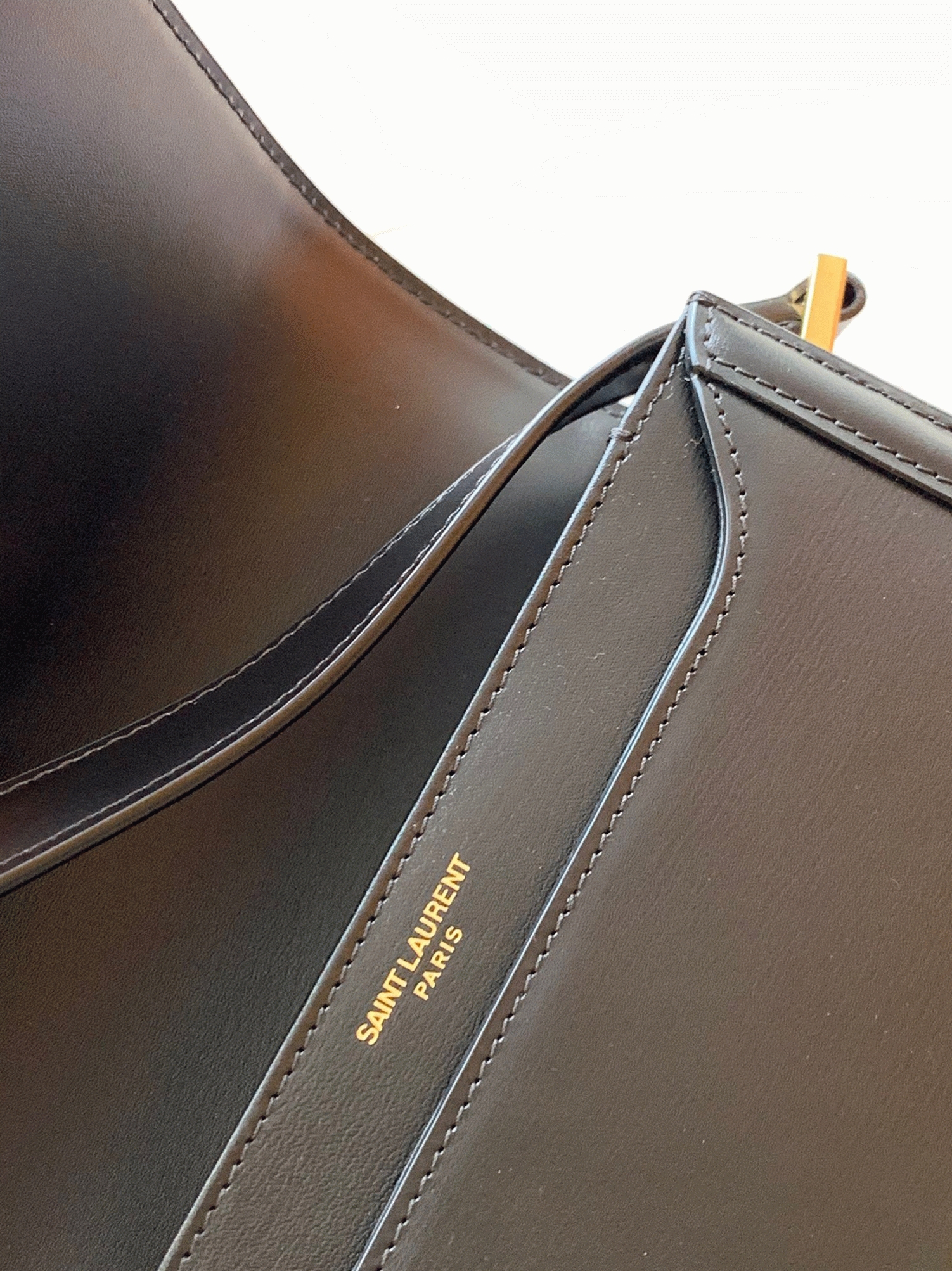 Replica Sa1nt Lau*nt Small Solferino Bag Black Calfskin