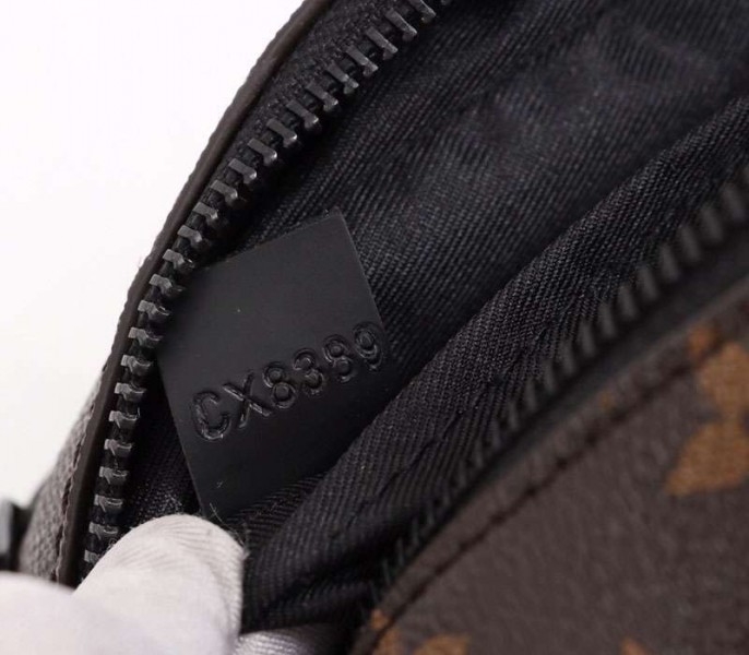L0vis Vvtt0n Monogram Canvas Mini Soft Trunk Black Bag