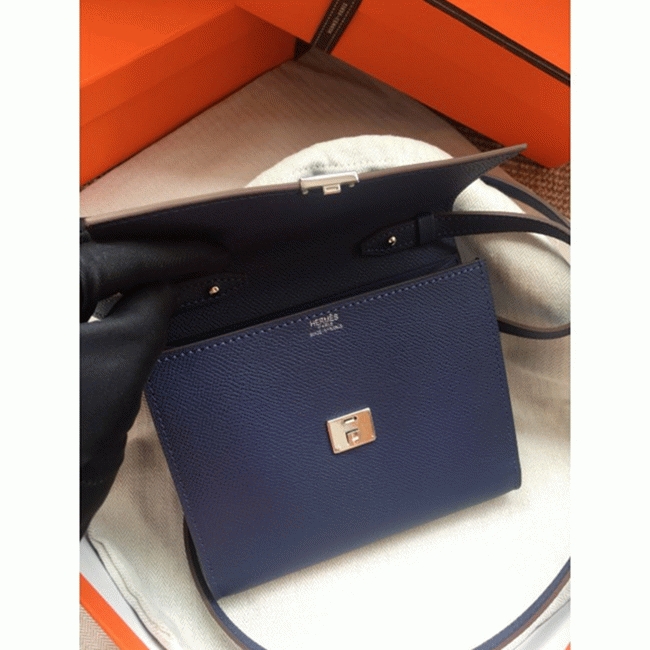 Sapphire replica H**me5 Clic wallet with strap