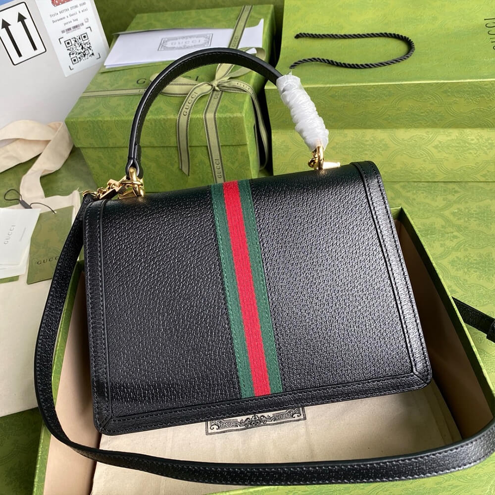 Gvc*1 BAMBOO 1947 JUMBO GG SMALL TOP HANDLE BAG