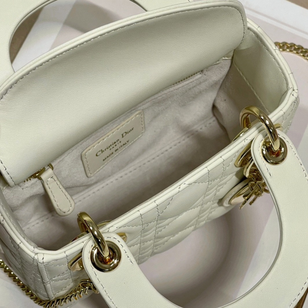D10r Lady D10r Mini Bag Fake in White