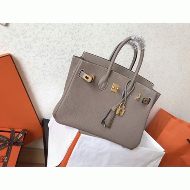 Tourterelle H**me5 Birkin 25cm AAAAA Replica Handbag