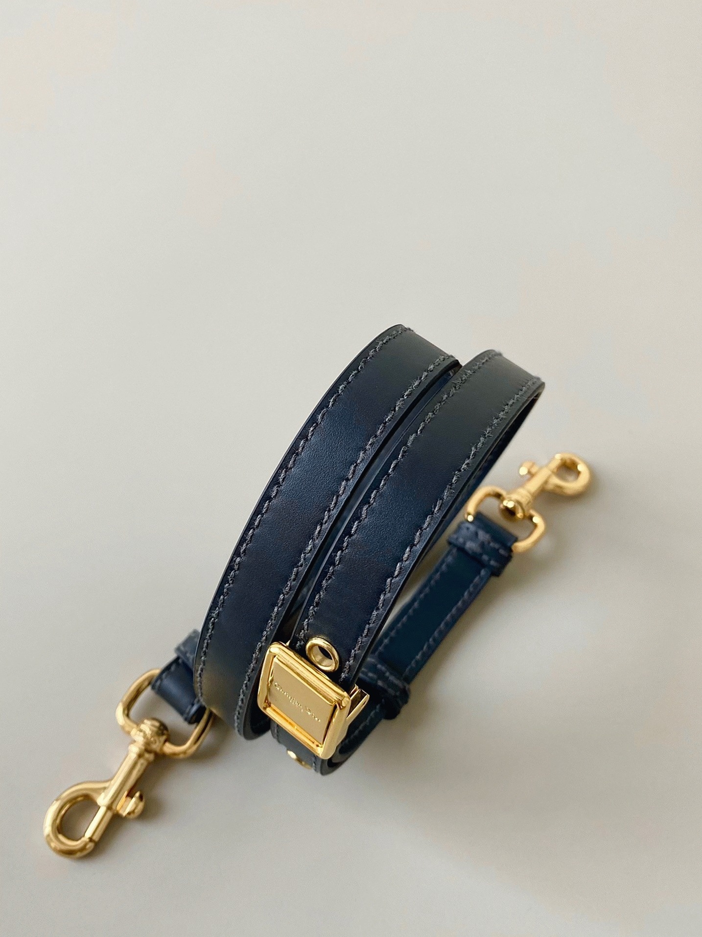 D10r Bobby East-West Bag Knockoff in Blue D10r Oblique Jacquard