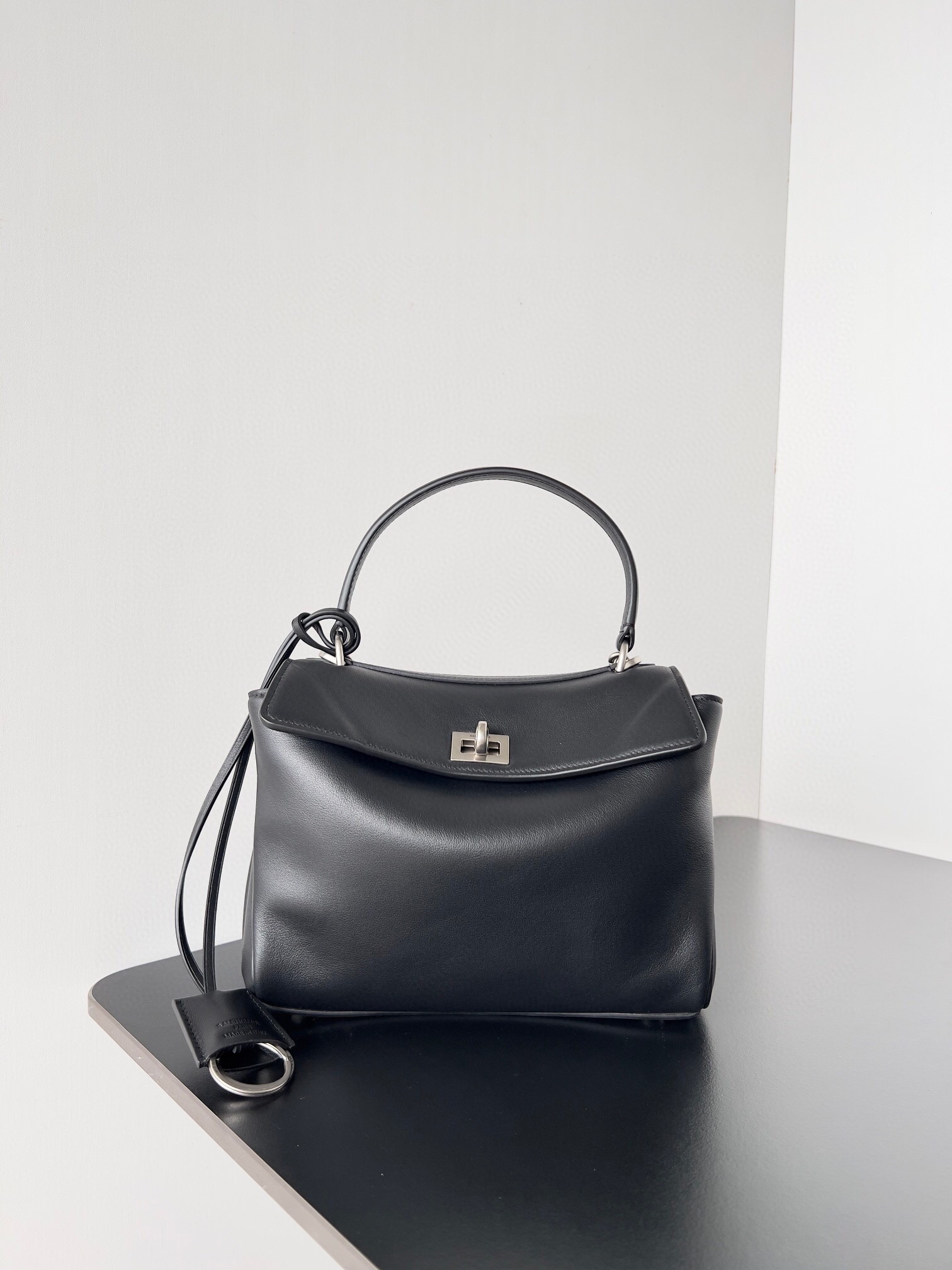 Knockoff Ba1en*iaga Rodeo Mini Bag Noir Calfskin
