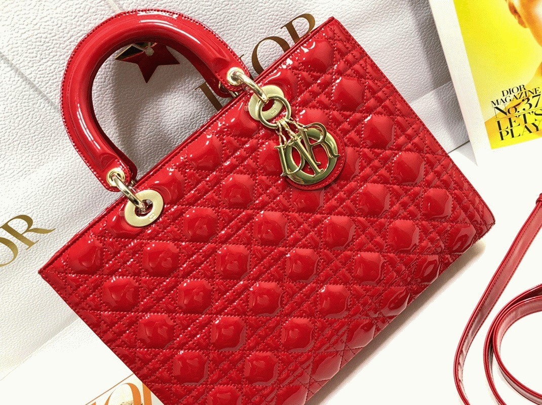 D10r Lady D10r Large Bag Fake in Red