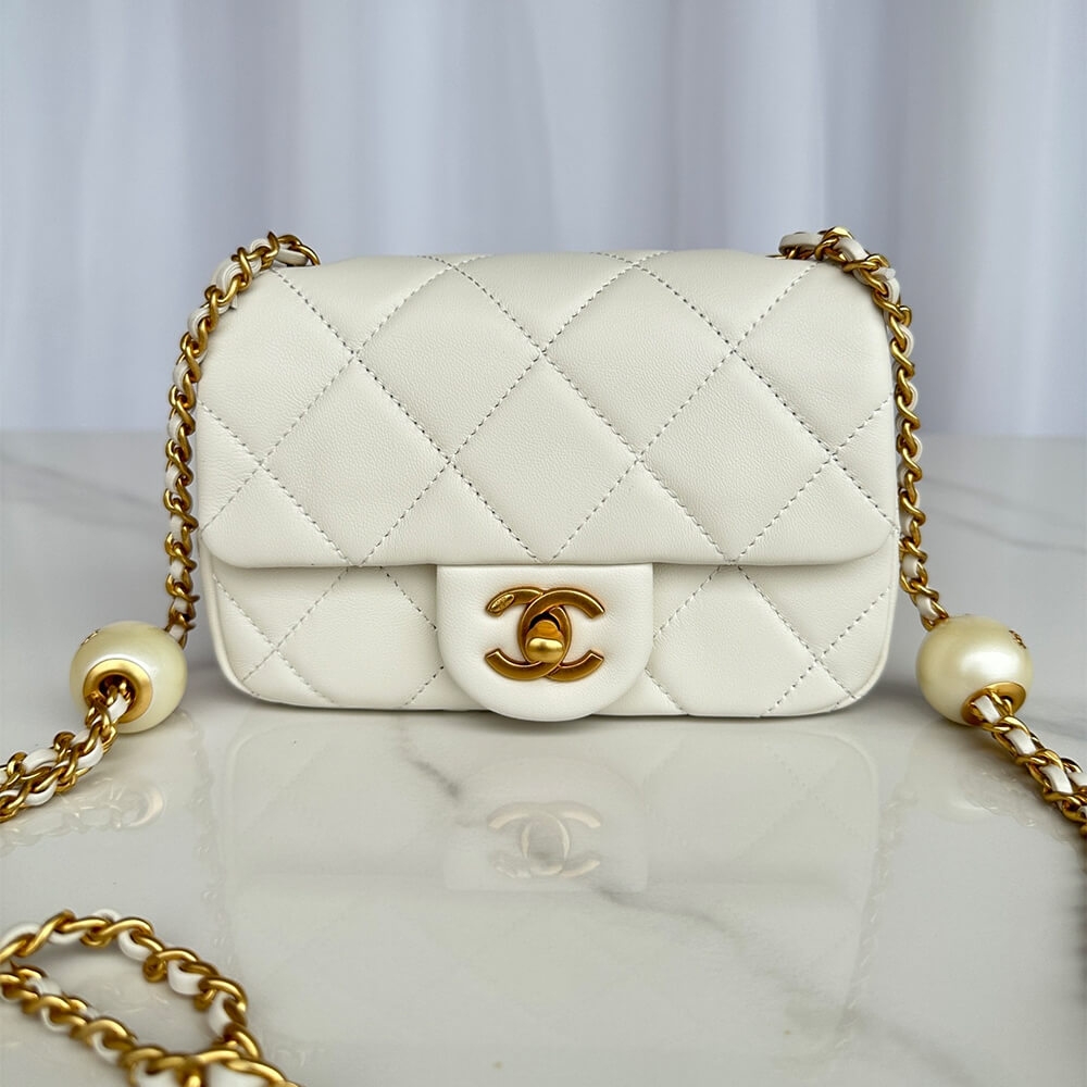 Ch**el MINI FLAP BAG