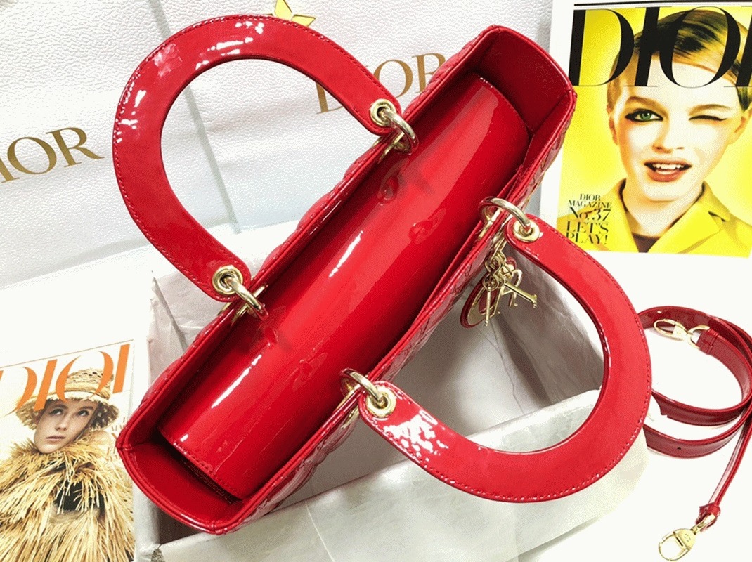 D10r Lady D10r Large Bag Fake in Red