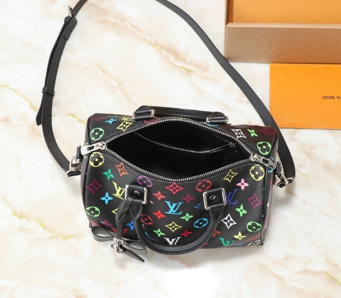 X TM Multicolored Speedy Bandouliere 25 In Black